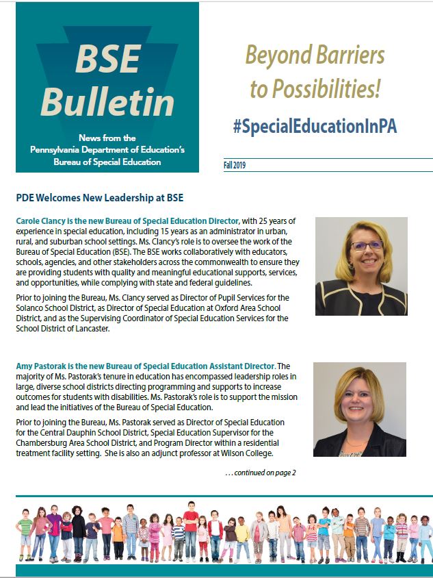 BSE Bulletin - Fall 2019